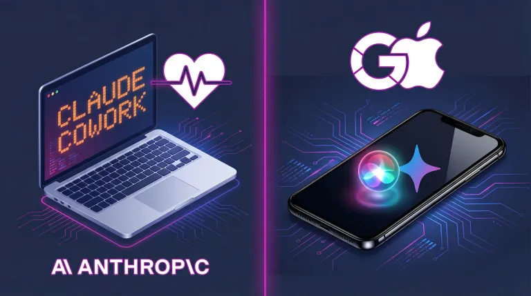 Imagen de portada: Claude Cowork, IA médica y la alianza Google-Apple: 3 noticias que redefinen el sector