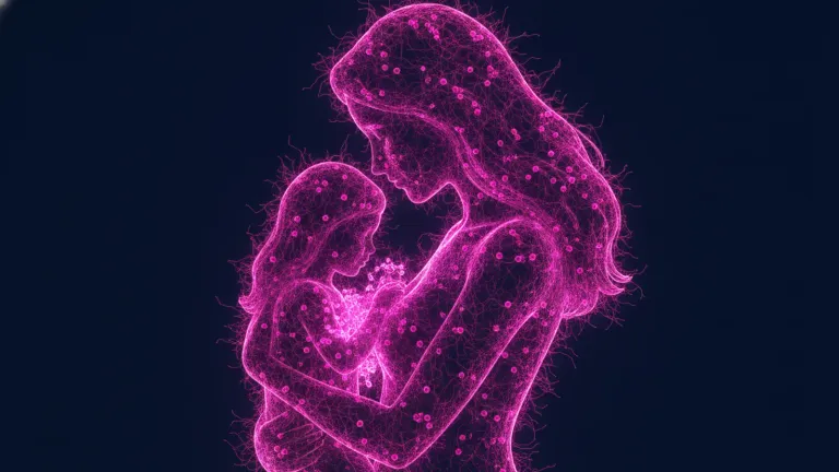 Imagen de portada: Microquimerismo: las células que conectan a madres e hijos durante décadas