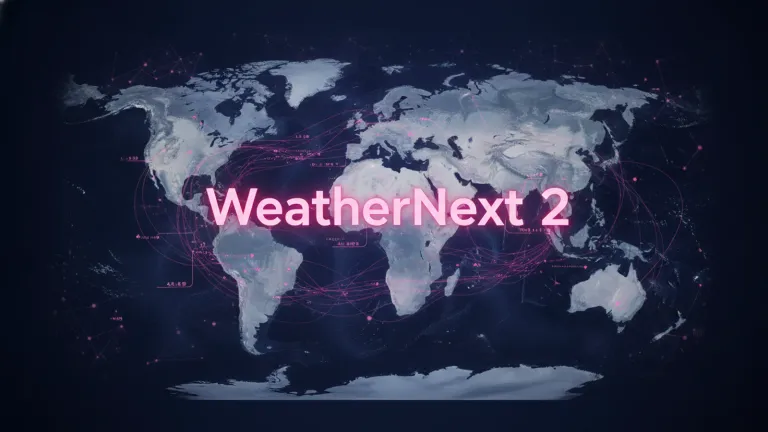 Imagen de portada: WeatherNext 2: Google DeepMind Revoluciona la Predicción Meteorológica con IA