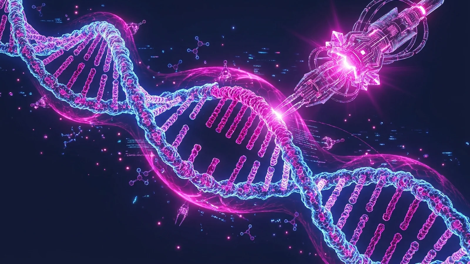 EDEN: La IA que diseña enzimas para reescribir el genoma a la carta